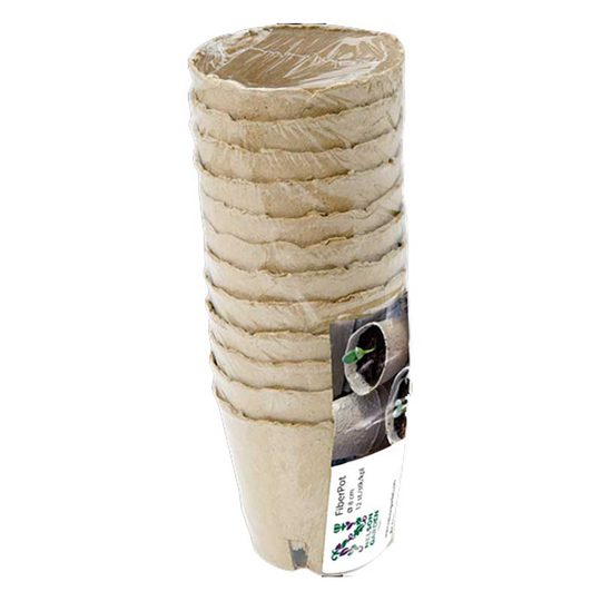 Fiberpot, Ø 8 cm, 12-pack