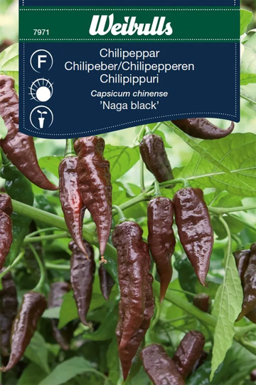 Weibulls Chilipeppar Naga Black