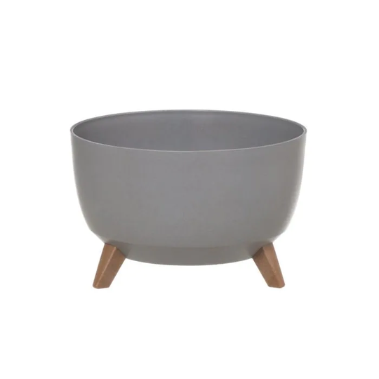 4Living Kruka med Ben Roma ECO 40 cm Ljusgrå