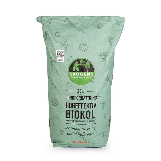 Skogens Högeffektiva Biokol, 25 L