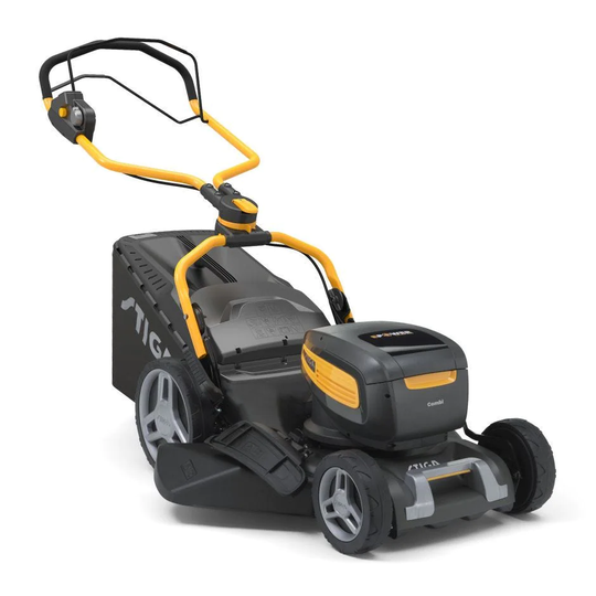Stiga Gräsklippare Combi 748e V exkl. Batteri och Laddare