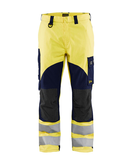 Blåkläder Byxa Multinorm Inherent Varselgul/Marinblå