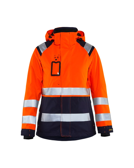 Blåkläder Skaljacka Varsel Dam Varselorange/Marinbl 49041