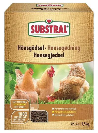 Substral Hönsgödsel 1,5 kg