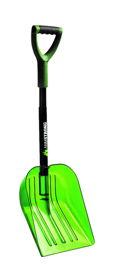 Plastkon Snöskyffel Armstrong Teleskopisk Lime