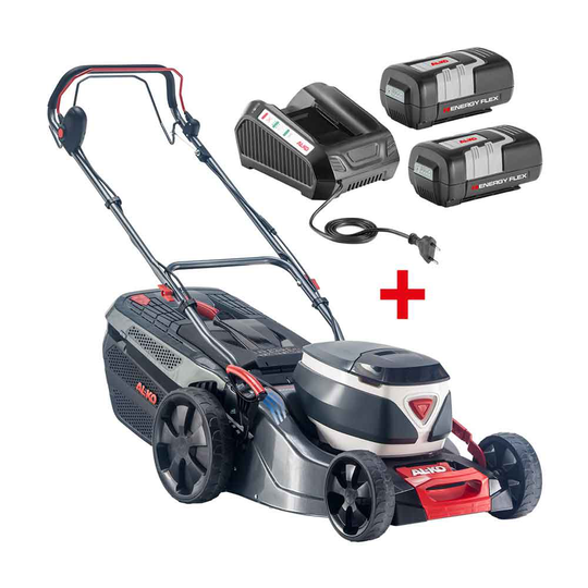 AL-KO Gräsklippare 46.2 Li SP Comfort inkl Laddare och 2 Batterier