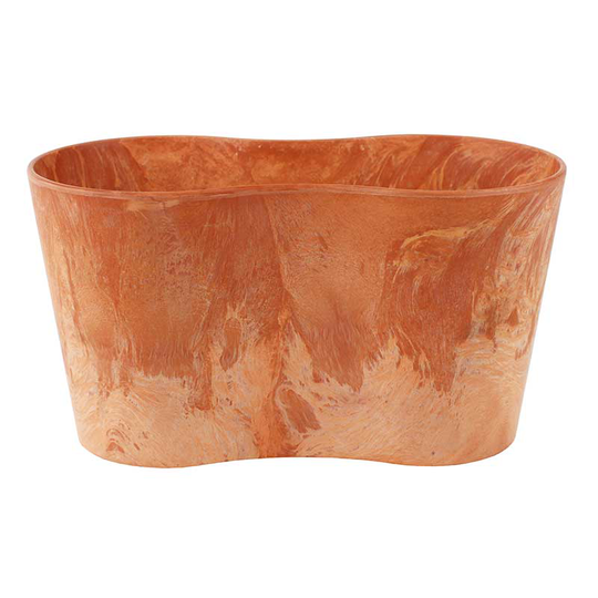 Kruka Claire 26x13, terrakotta