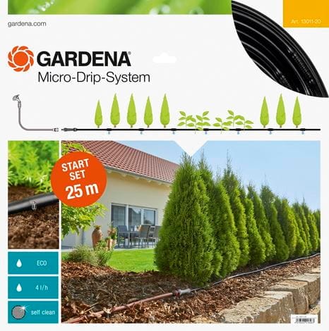 Gardena Bevattningsstartset 25 m Plantrader Micro-Drip-System M
