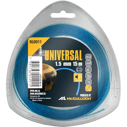 McCulloch Trimmerlina McChulloch NLO011 Low Noise 1,5mm 15m