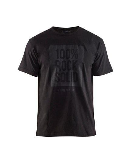 Blåkläder T-Shirt Limited Rock Solid Svart