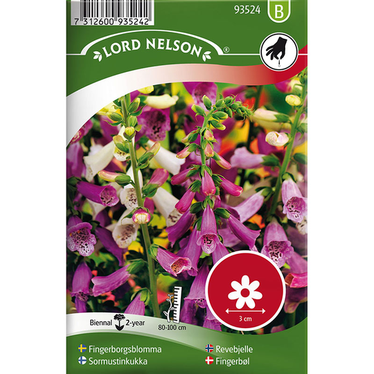 Fingerborgsblomma, mix