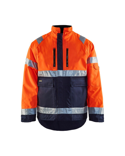 Blåkläder Varseljacka Vinter Dam Varselorange/Marinbl
