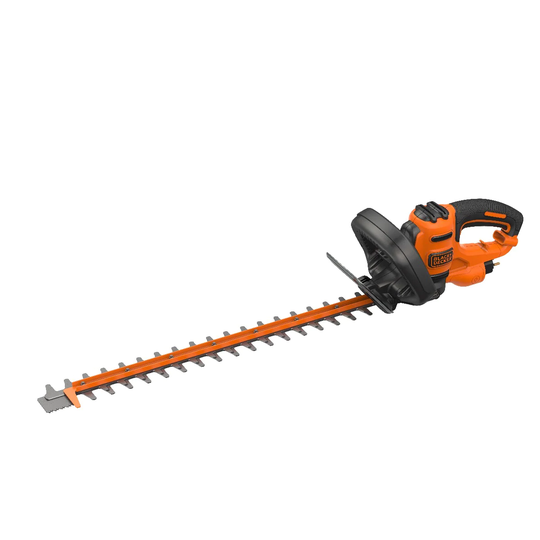 Black and Decker Häcksax Black & Decker 60cm 550W