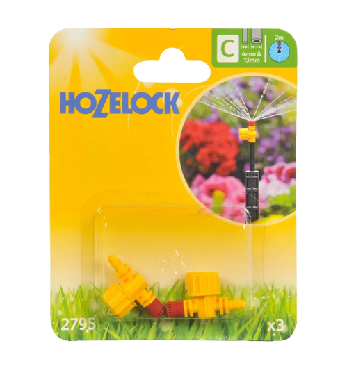Hozelock Minisprinkler Microjet 360° Justerbar 3-pack