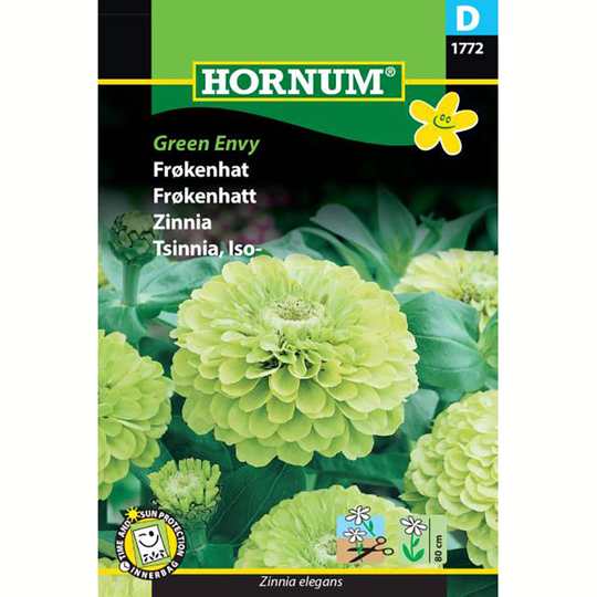 Zinnia 'Green Envy'