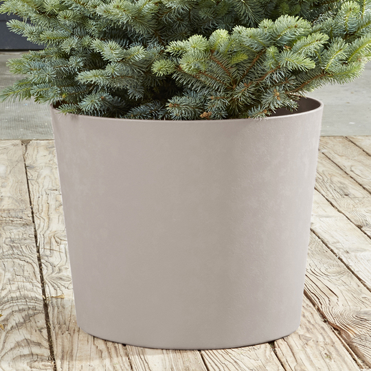 Kruka Element Conical 39 cm, kalksten