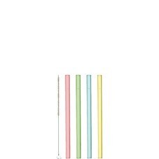Leonardo Sugrör Glas Färgade 15cm 4-pack inkl. Borste