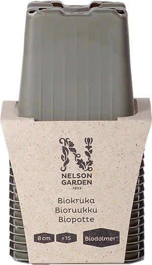 Nelson Garden Biokruka Grön 8cm 15st