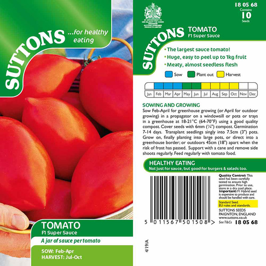 Tomat 'Super Sauce' F1