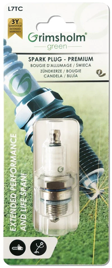 Grimsholm Green Tändstift L7TC (motorsåg/trimmer ej resistor)