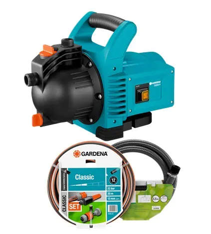 Gardena Classic Bevattningspump 3000/4 Set