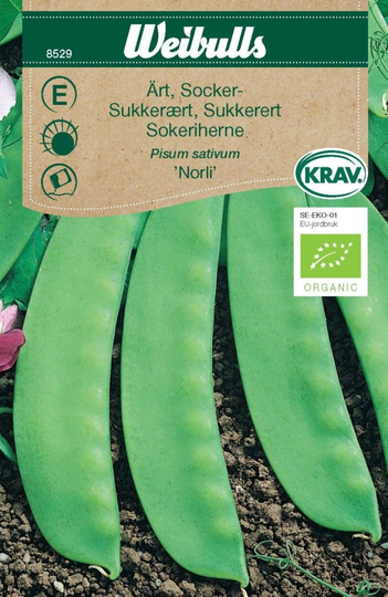 Weibulls Sockerärt Låg KRAV