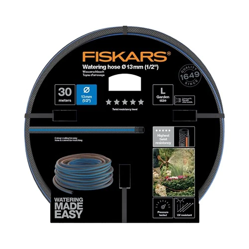 Fiskars Vattenslang Q5 30 m Ø13 mm (1/2")