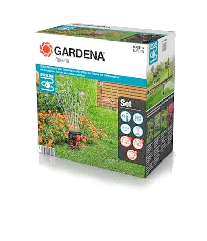 Gardena Startset Pipeline med Vattenspridare