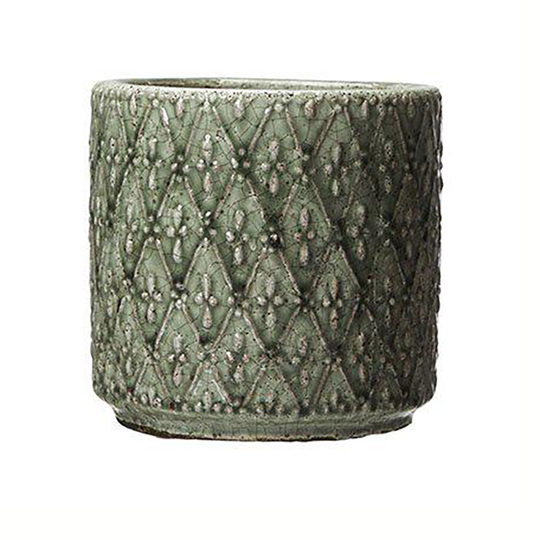 Kruka Jenny 16 cm, grön