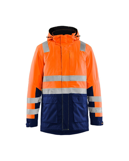 Blåkläder Varselparkas Varselorange/Marinbl