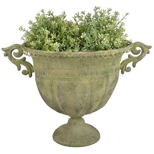 GardenLife Kruka Vintage Grön Oval L