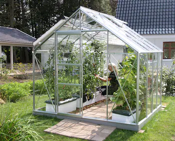 Vitavia Växthus Merkur 6700 Alu Glas