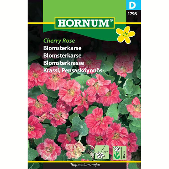 Blomsterkrasse 'Cherry Rose'