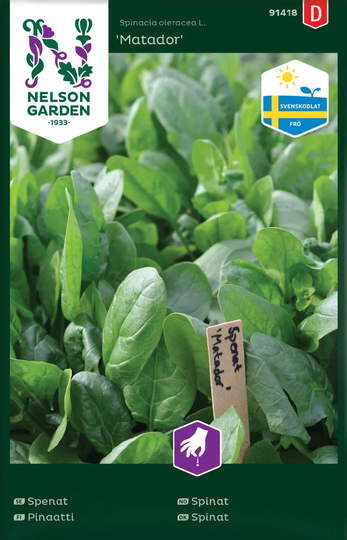 Nelson Garden Spenat Matador
