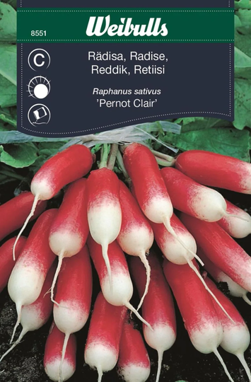 Weibulls Rädisa Lång Pernot Clair