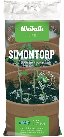 Weibulls Såjord Simontorp KRAV 18L