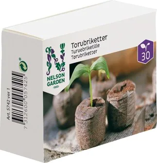 Nelson Garden Torvbriketter 30-pack