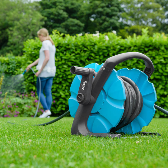 Flopro 2-i-1 kompakt slangvinda