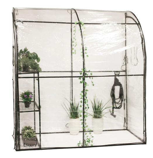 HORTUS Väggväxthus Plast 215x100x200 cm