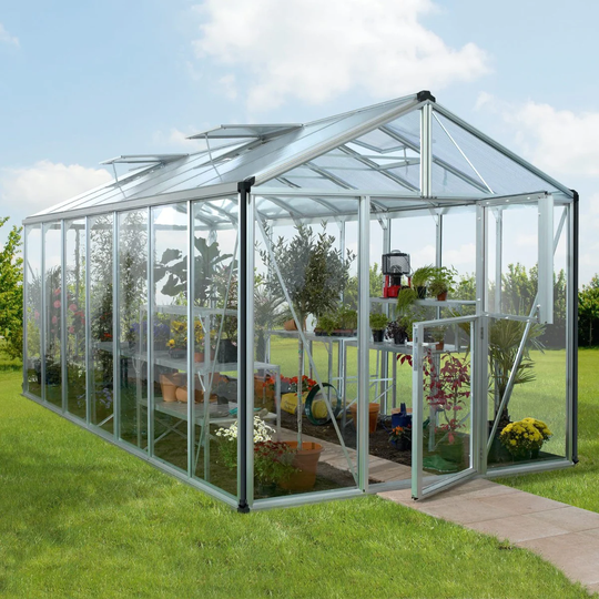 Vitavia Växthus/Uterum Zeus 13,8 kvm Aluminium Glas & Polykarbonat