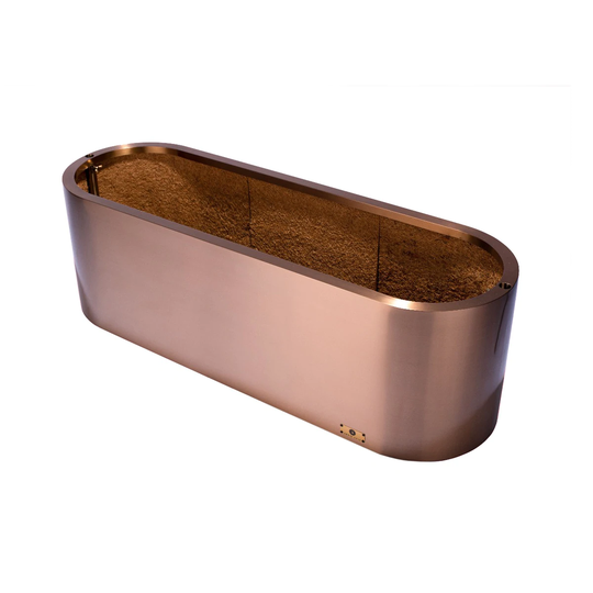 Artic Line Planteringslåda Smooth XL Koppar