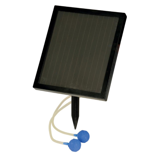 Solcellsdriven luftpump