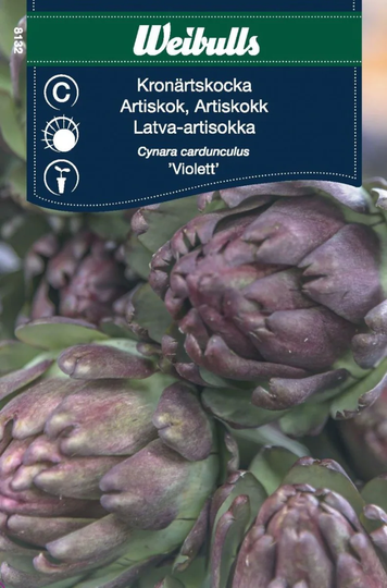 Weibulls Kronärtskocka Violet De Provence