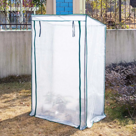 Växthus Infloria Stål/PE 100x50x150/130 cm