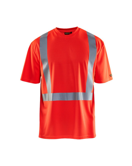 Blåkläder Uv-Skyddad Varsel-T-Shirt Varselröd 33821