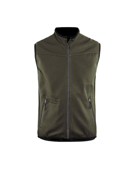 Blåkläder Softshellväst Mörk Olivgrön/Svart 3850