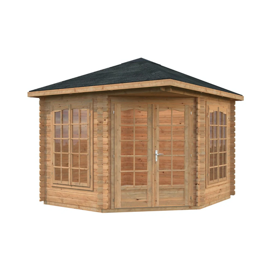 Palmako Lusthus Melanie 7,8 m2 (inv. 7,0 m2) Brun