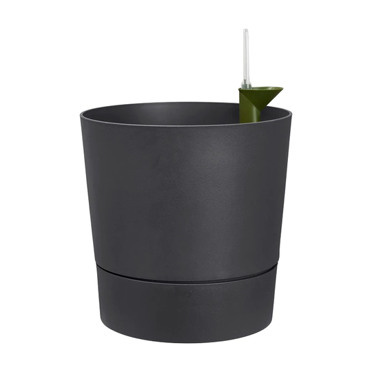 Elho Självvattnande Kruka Greensense Aqua Care Rund 35 cm Grå
