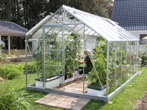 Vitavia Växthus Merkur 11500 Alu Glas