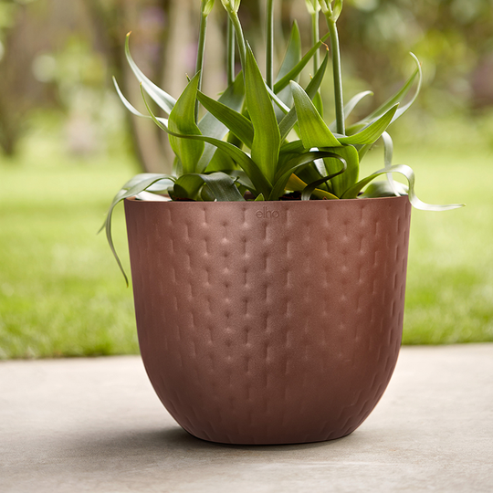 Kruka Fuente Grains 30 cm, rostbrun